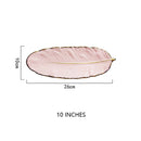 Luxury Storage Tray Ceramic Jewelry Decorative Serving Tray Set Cake Dessert Tableware Varieties Plate Dining Dish Organizer