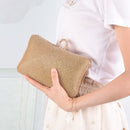 Ladies Evening Party Clutch Bag Evening Clutch Handbag Chain Women Wallet Purse for Cellphone Lipstick Wedding Clutch Silver