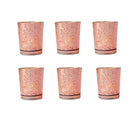 ERMAKOVA 6/12 Pcs Votive Candle Holder Mercury Glass Tealight Candle Holder for Wedding Parties Hotel Cafe Bar Home Decoration