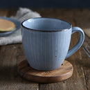 3Pcs Cup Coasters Square Round Wood Drink Coaster Heat Insulation Cup Mat Wooden Mug Coaster Table Placemat Kitchen Accessories