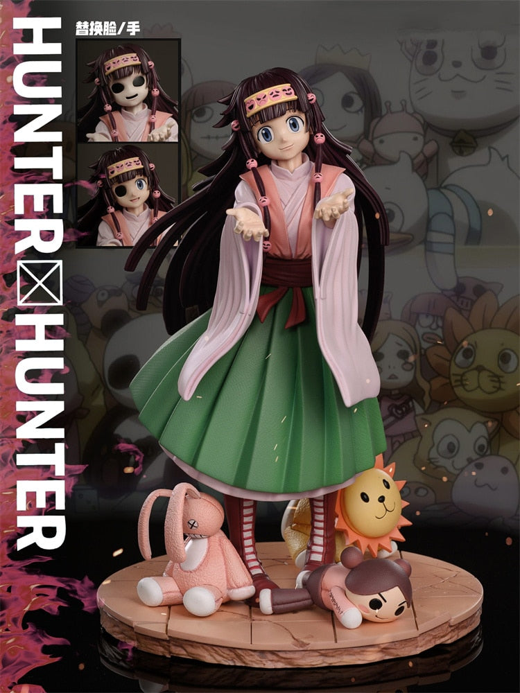 27cm Hunter x Hunter Gon Freecss &amp; Killua Zoldyck Anime PVC figura de acción juguete GK juego estatua figurita colección modelo muñeca regalo