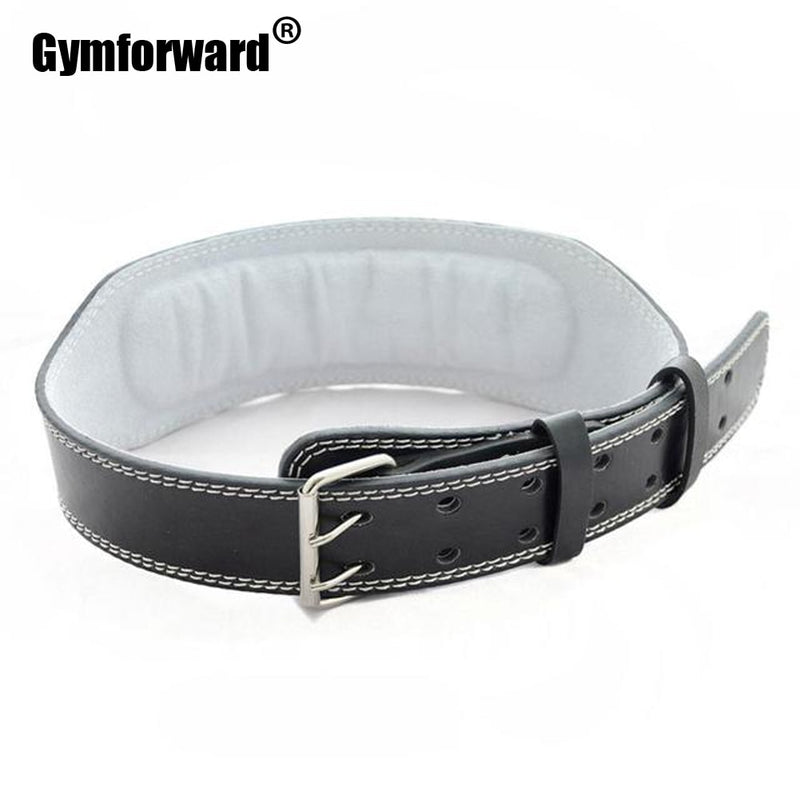 Leather Gym Belt Weightlifting Athletic Bodybuilding Powerlifting Crossfit Dumbbells Workout Weight Lifting Belt Gym Equipment