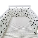 Baby Crib Bumper Cotton Thicken One-piece Crib Around Cushion Cot Protector Pillows Newborns Room Bedding Decor room decoration