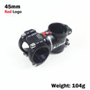 Vástago de bicicleta SHIKRA, vástago de bicicleta de carretera de montaña, vástago ultraligero de 31,8mm, vástago de manillar de 7 grados 45 55 65 70 80 90 100 110mm, vástago de bicicleta