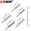 Tira automática de reducción de esmalte interproximal de ortodoncia Dental, 15 HD a 90 HD, manija de reducción de esmalte interproximal IPR, 1 ud.