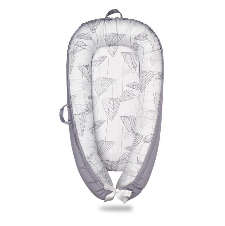 80x50cm Baby Nest Bed Portable Crib Travel Bed Solid Cotton Newborn Baby Crib Infant Bedding