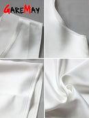 Women's Black Blouses Summer Elegant Tunic Vintage Office Satin Silk Blouse Basic Chiffon Tops Shirt 2022 For Women