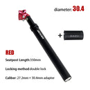 ZOOM Sattelstütze Aufhängung Dropper Mtb 27 2 Fahrrad Sattelstütze Hängendes Sattelrohr 30.9 Mit Stoßdämpfer Sattel Mountainbike