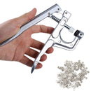 Plastic Resin Snap Button Press U Shape Fastener Snap Pliers Stud Cloth Button Press Machine Sewing Tool