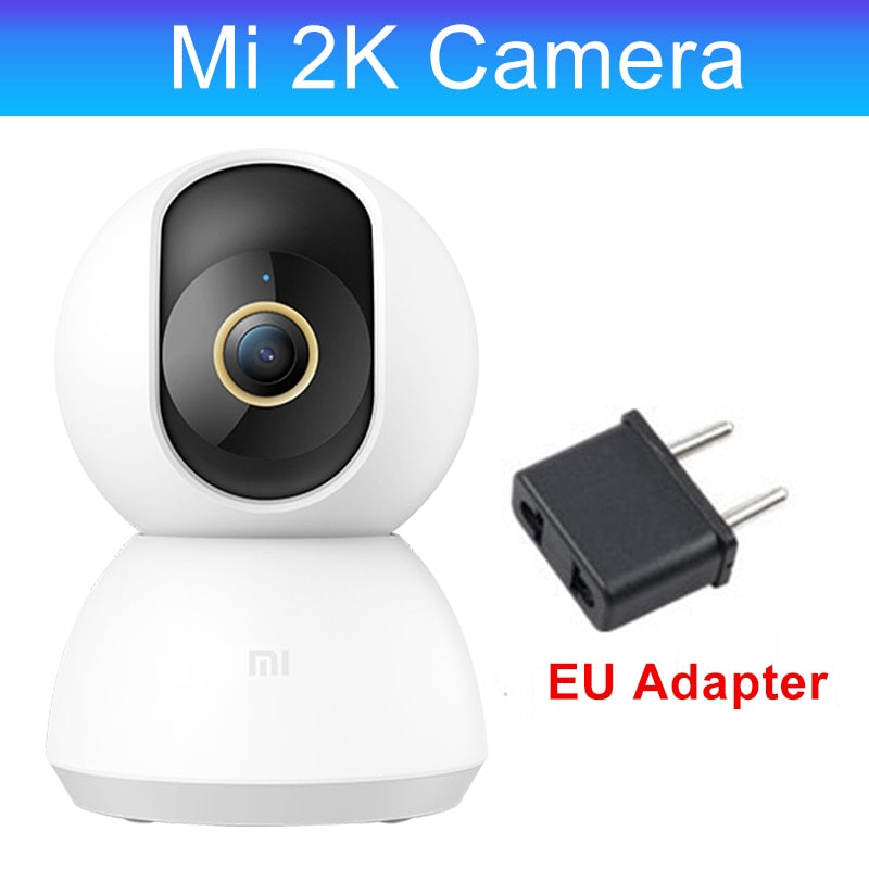 Xiaomi Mijia Cámara IP inteligente 360 ​​2K 1296P HD Video CCTV WiFi Webcam Visión nocturna Inalámbrica Mi Cámaras de seguridad para el hogar Monitor de bebé