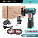 YIKODA 12V Brushless Mini Angle Grinder Cordless Polishing Grinding Machine Diamond Cutting Electric DIY Power Tools