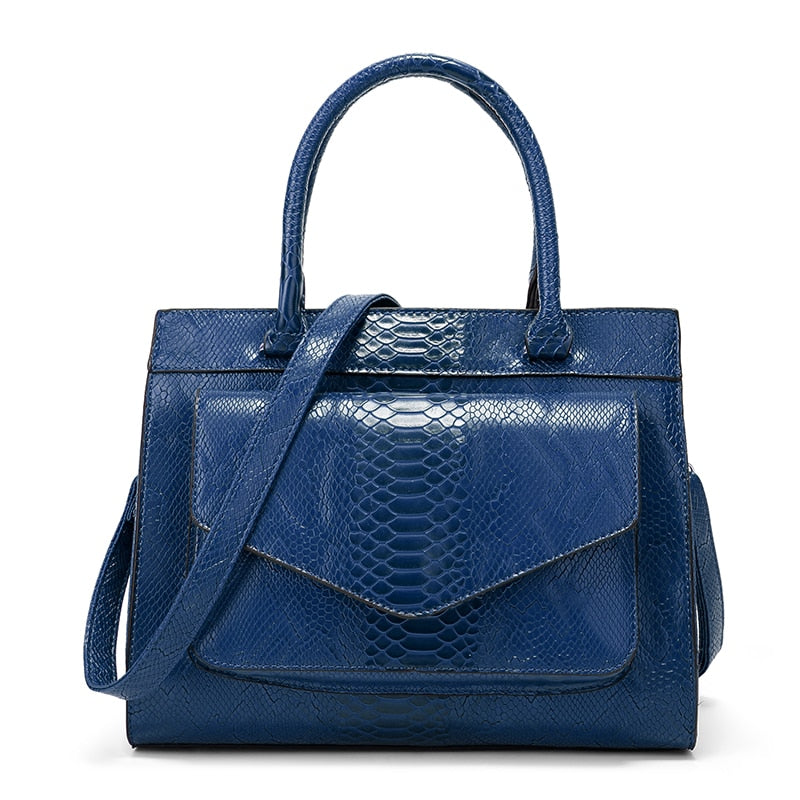 New Fashion Woman Bag Luxe cuir Serpentine Women&