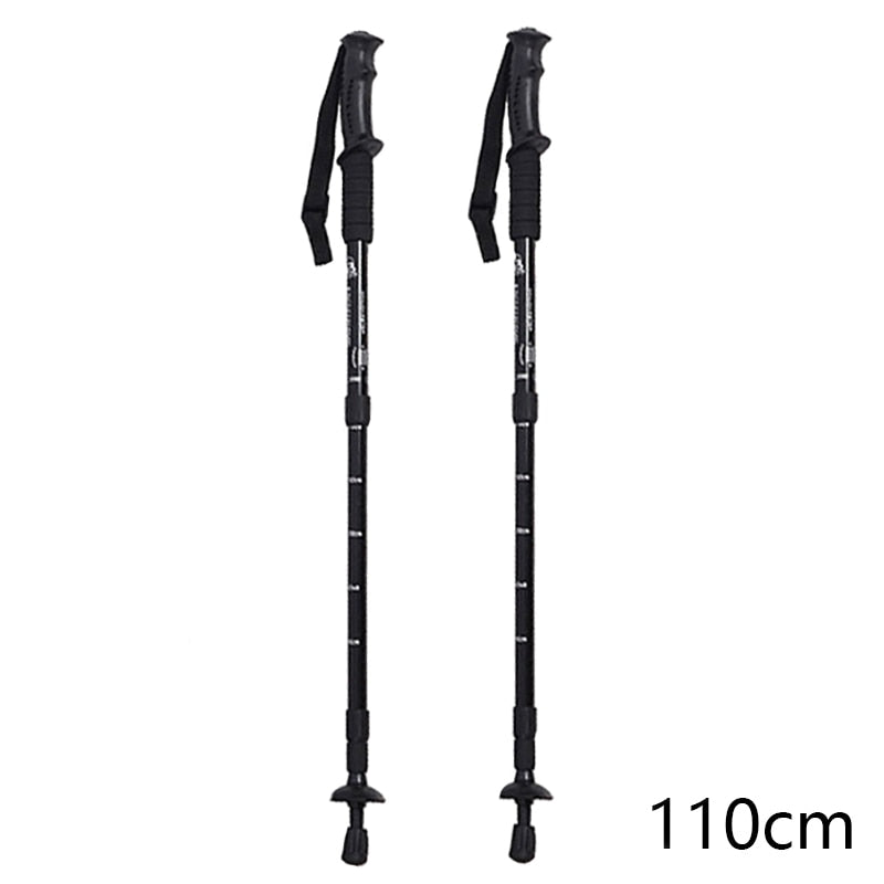 Trekking Poles Telescopic Walking Sticks Hiking Camping Climbing Sticks Nordic Walking Canes Hiking Accessories