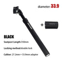 ZOOM Sattelstütze Aufhängung Dropper Mtb 27 2 Fahrrad Sattelstütze Hängendes Sattelrohr 30.9 Mit Stoßdämpfer Sattel Mountainbike