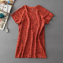 VEAMORS Women Quick Dry Sports Yoga Shirt Short Sleeve Breathable Exercises Tops Gym Running Fitness T-Shirts Sportswear