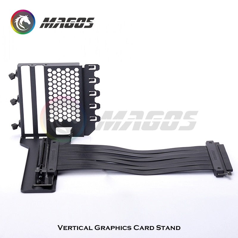 Phanteks PCI-E 4.0 Vertical GPU Mounting Kit Universal Bracket, 7+ PCI Slots Case Modding Used, Support+PCI-E 16 Riser Cable