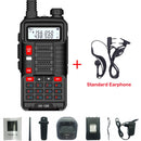 BaoFeng Walkie Talkie UV 10R V2 Two Way CB Radio Transmitter Long Range UV-10R 128CH VHF UHF 136-174Mhz 400-520Mhz Dual Band
