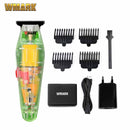 WMARK NG-108 NG-118 Transparent Style Rechargeable Hair clipper Professional Cord & cordless NG-202 Hair Trimmer
