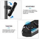 Smart Bike Rear Light Wireless Remote Control Warning Lamp USB Rechargeable Turning Signal Rear Light with Horn Funciton