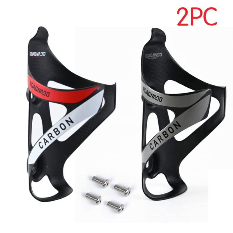 1PC/2PC Bicycle Bottle Holder Full Carbon Road Bike Water Bottle Cage Lightweight Mountain MTB Bottle Holder Bike Accessories