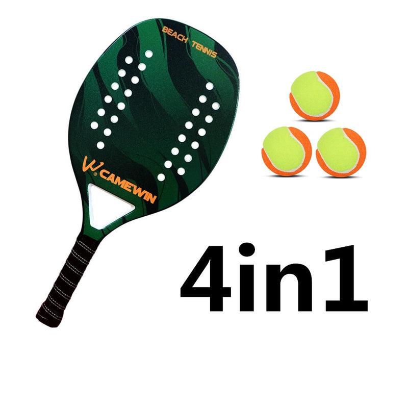3k carbon fiber beach racket outdoor sports racket