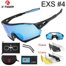 Gafas de ciclismo x-tiger, gafas de sol fotocromáticas polarizadas para ciclismo, gafas de bicicleta de montaña, gafas de protección para ciclismo de montaña, gafas