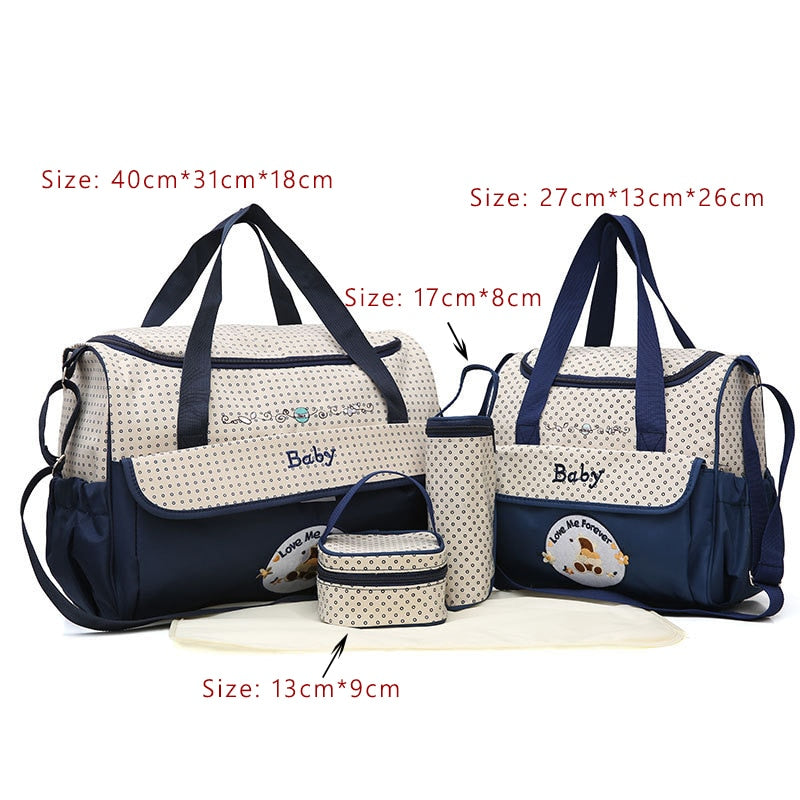 Hot Sell Diaper Bag Maternity Packs Shoulder Baby Bag Women Travel Handbag for Baby Nursing Mummy Maternity Nappy Bag