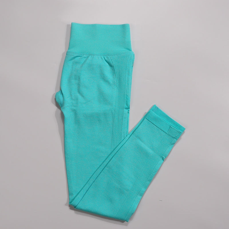 Pantalones de Yoga Push Up sin costuras de cintura alta, mallas deportivas para mujer, mallas deportivas para correr, gimnasio, energía, pantalones deportivos