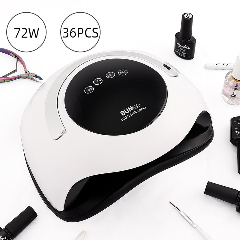 Smart Sensor UV Nail Lamp Nails Dryer LED UV Ice Lamp Manicure Pedicure Nail Gel Curing Varnish UV Light Fast Drying Nail Polish