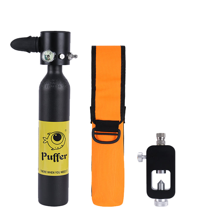 Hotdive: Portable Underwater Respirator(1x0.5L respirator+1x refill adaptor+1x0.5L portable bag)-Retail