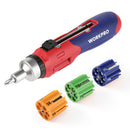 WORKPRO 24 en 1 Destornillador de carga automática Kits de herramientas de reparación Juegos de brocas múltiples