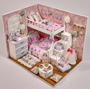 CuteBee Miniatur Furniture for Dolls House Accessories Mini House Toy Hous DIY Dollhouse Kit Gift for Girls Friend Children