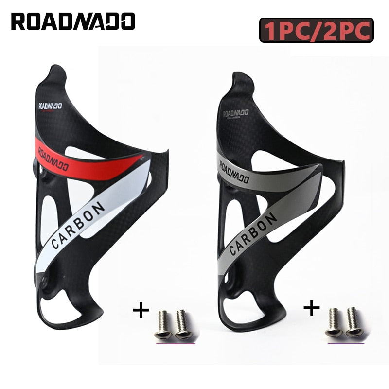 1PC/2PC Bicycle Bottle Holder Full Carbon Road Bike Water Bottle Cage Lightweight Mountain MTB Bottle Holder Bike Accessories