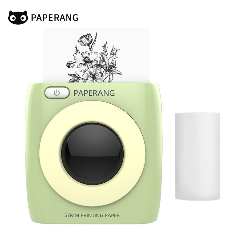 PAPERANG P2 Mini impresora de fotos portátil Bluetooth bolsillo HD impresora de etiquetas térmicas para teléfono móvil teléfono Android iOS