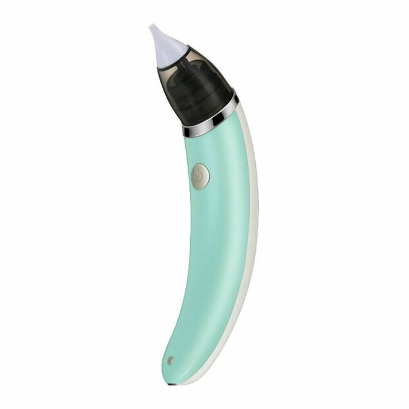 Electric Baby Nasal Aspirator USB-Rechargeable Nose Cleaner Sniffling Equipment Hygienic Nose Snot Cleaner with 2 Silicone Tip