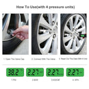 Geartronics Digital Tire Pressure Gauge Dual Head 200 PSI Heavy Duty Tire Gauge For Truck Car 4 Setting With Backlight LCD