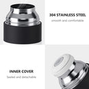 Travel Water Bottle 304 Stainless Steel Thermos Bottle Thermal Cup Vacuum Flask 350ml Coffee Insulated Cup Thermo Mug 6-12 Hours