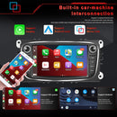 Podofo 4G HIFI Android 10 2 Din Car Radio Multimedia Video Player For Ford Focus S-Max Mondeo 9 Galaxy C-Max Navigation GPS 2din