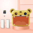 Cámara instantánea para niños Cámara de impresión 1080P Video Foto Cámara digital con papel de impresión para niños Cumpleaños Regalo de Navidad