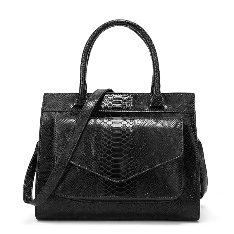 New Fashion Woman Bag Luxe cuir Serpentine Women&