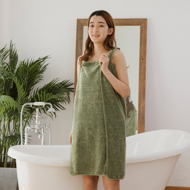 Badezimmer-Frauen-Bambusfaser-Badetücher für Erwachsene Tragbares Strandtuch-Badetuch-Badetuch-Bademantel serviette de bain toalha