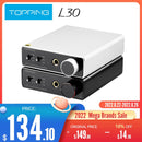 TOPPING L30 Amp 6.35MM NFCA 3 Step Gain Settings HiFi Headphone Amplifier RCA Hi-Res Preamplifier for E30 DAC