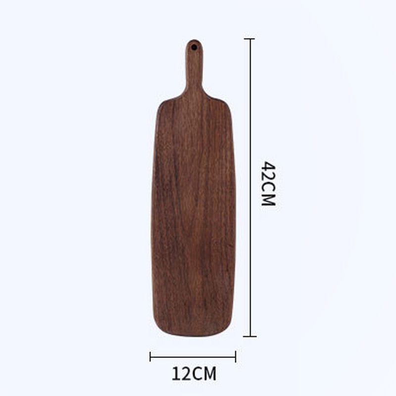 Black Walnut Wood Kitchen  Cutting Board Solid Wood Rootstock Lacquerless Fruit Chopping board Kitchen wooden cutting board