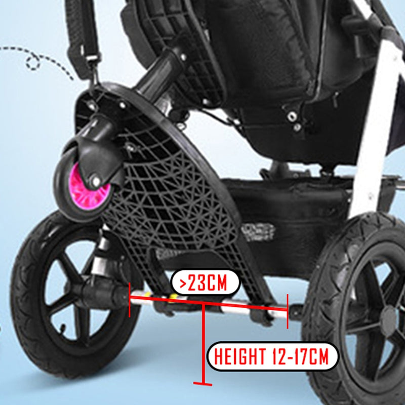 Accesorios para asiento de coche de bebé, adaptador de Pedal para cochecito, remolque auxiliar, gemelos, Scooter, autoestopista, asiento de pie para chico, accesorio para cochecito
