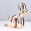 Squat Balloon Dog Statue Resin Sculpture Home Decor Modern Nordic Home Decoration Accessories for Living Room Animal Figures