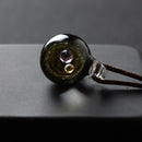 BOEYCJR Universe Glass Bead Planets Pendant Necklace Galaxy Rope Chain Solar System Design Necklace for Women