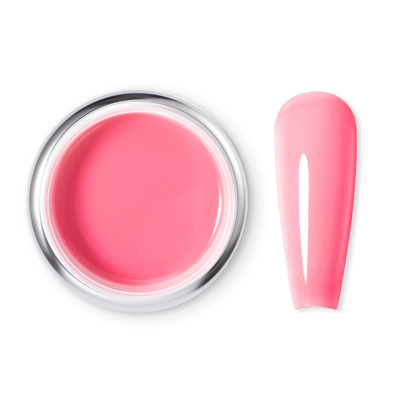 1pc Beautilux UV LED Hard Contruction Nail Gel Soak Off Nails Pink UV Gel Polish Nail Art Dekoration Extension Gel 50g