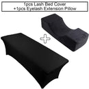 Almohada de pestañas para el cuello, almohada de espuma viscoelástica, 1 Uds., funda de cama para extensión de pestañas, lámina elástica para injerto de pestañas, herramienta de maquillaje para salón