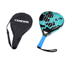 2021 New Professional Carbon Fiber Padel Tennis Racket Soft Face Paddle Tennis Racquet with Bag Cover