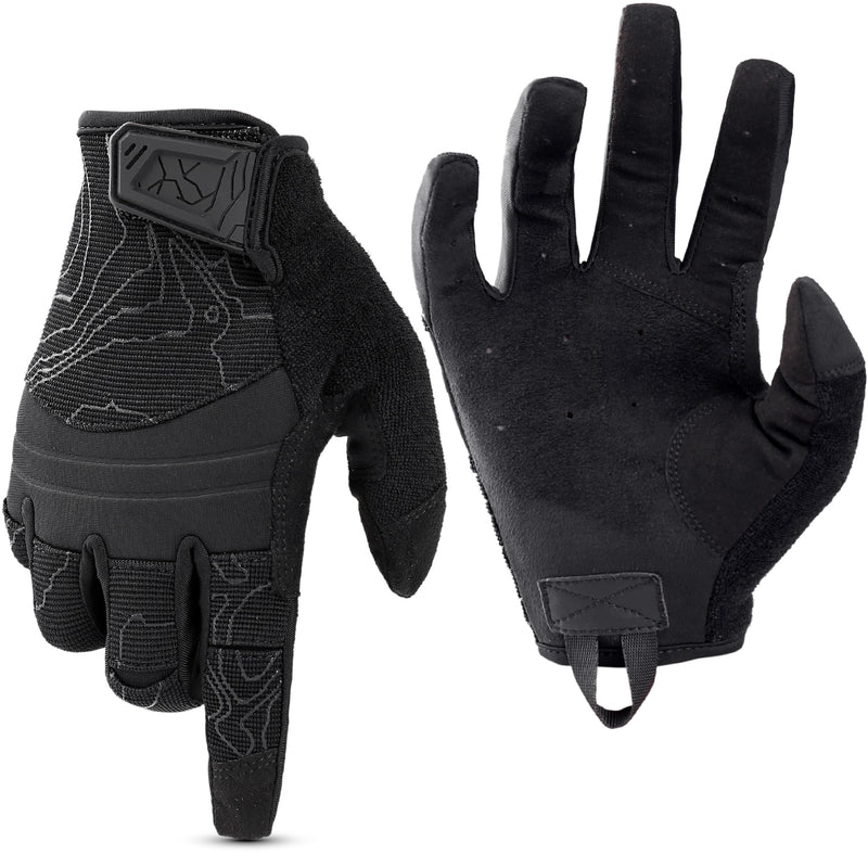 Guantes militares tácticos transpirables para conducir, Paintball militar, tiro, Airsoft, combate, pantalla táctil, protector de dedo completo para hombres